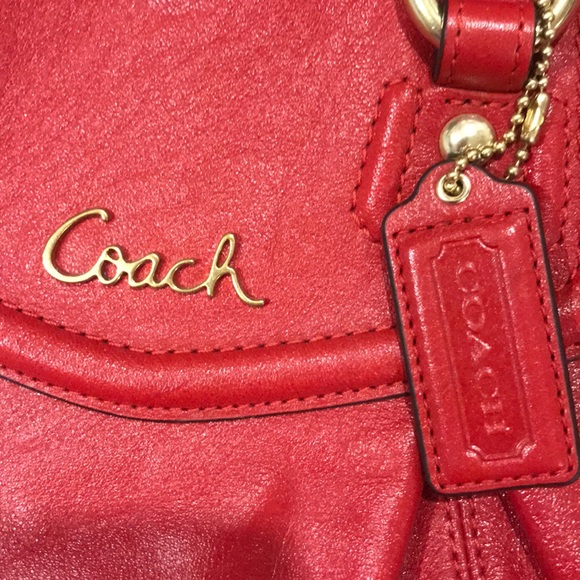 Coach Bags Vintage Coach Red Handbag Poshmark